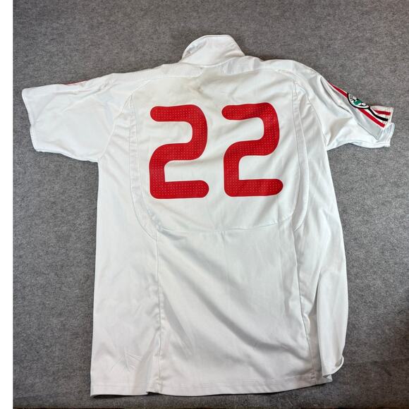 2007-08 AC Milan Away #22 Football Soccer Jersey Mens Small White Lega Calcio - Picture 6 of 6